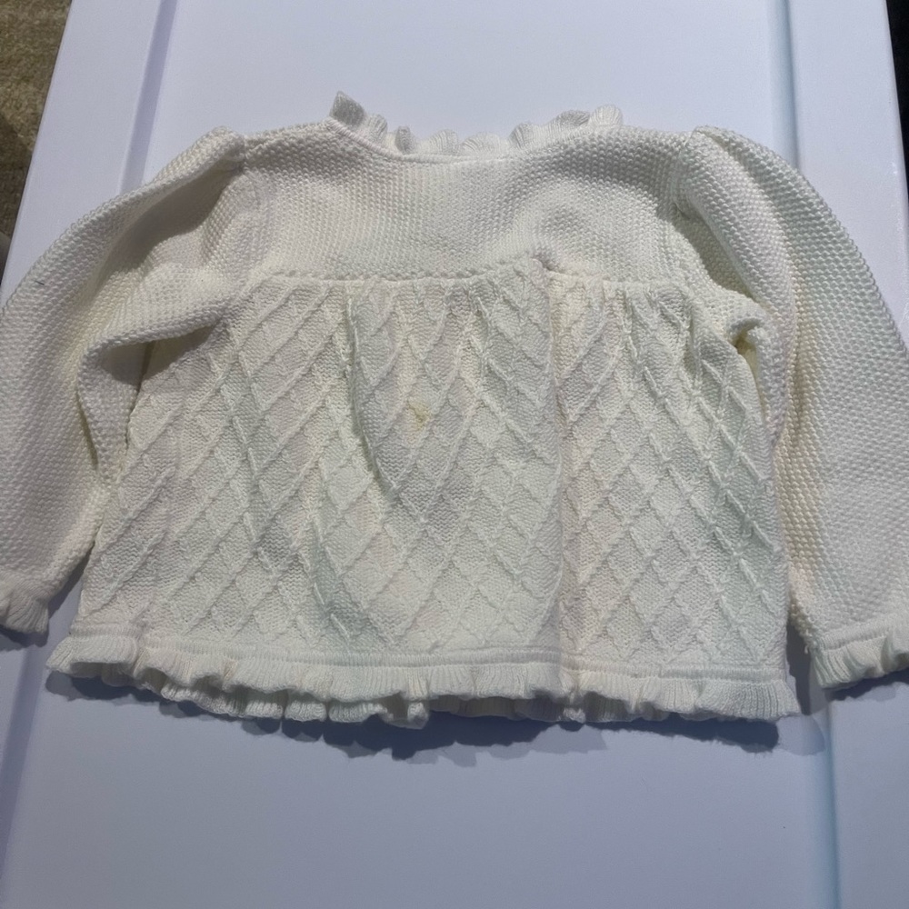 3 baby girl sweaters - Picture 7 of 8